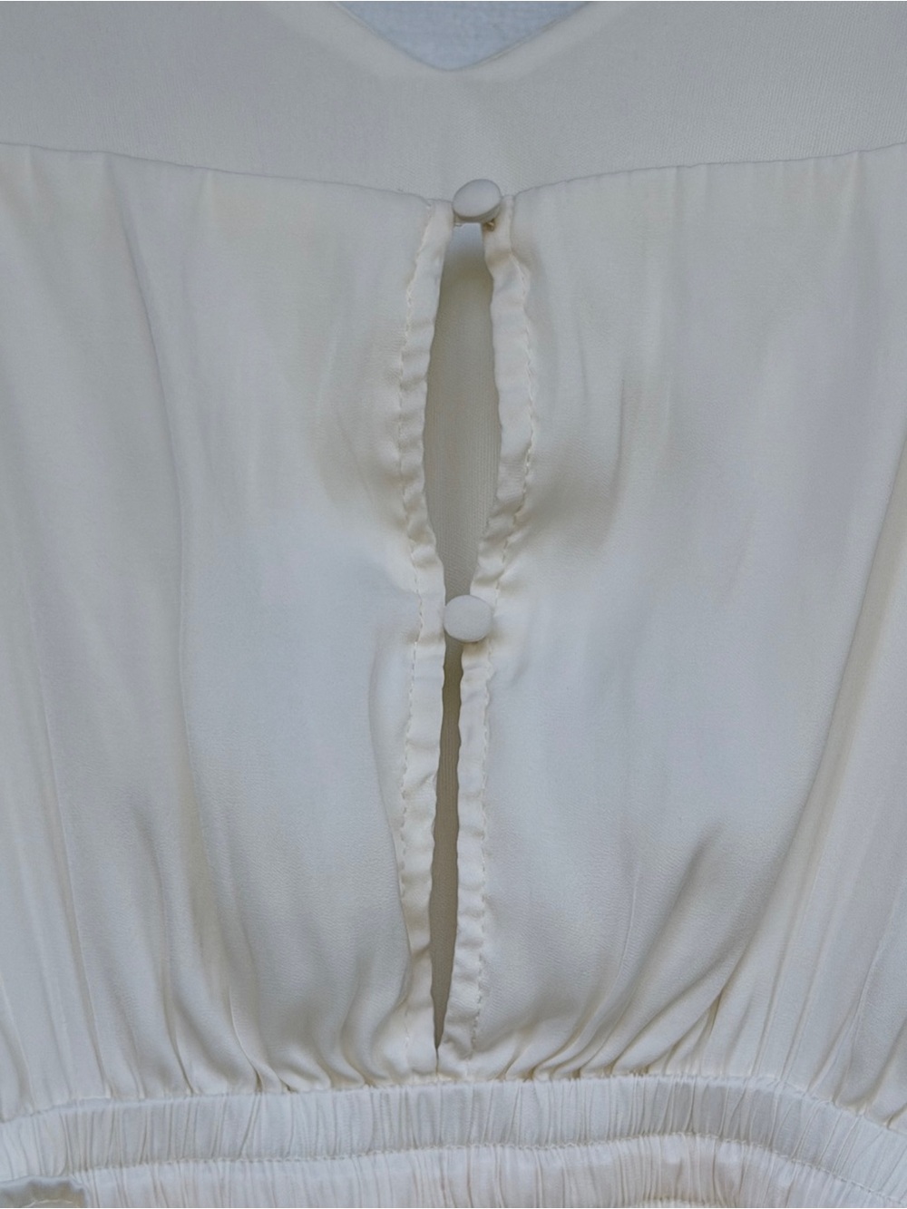 TCEC Tiered Ruffle Drawstring Skort Romper Size Large - Picture 7 of 8